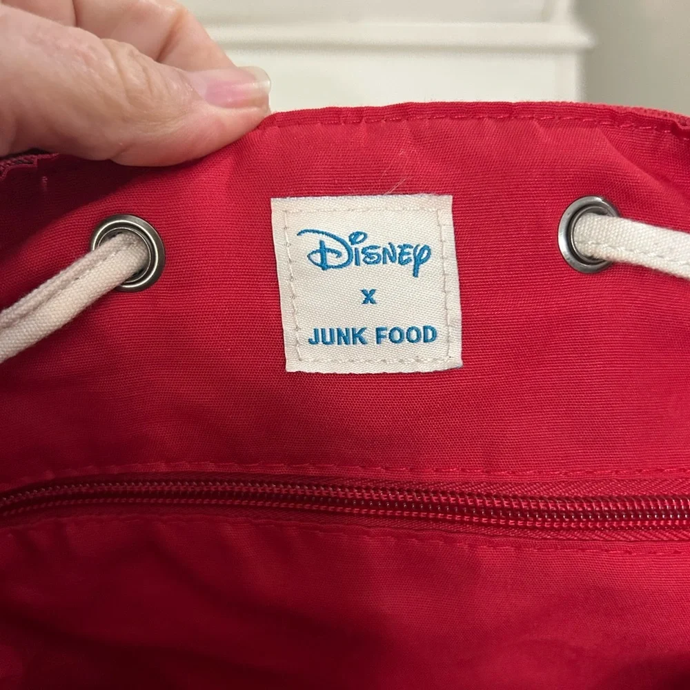 Disneys Mickey Mouse Junk Food canvas Backpack
